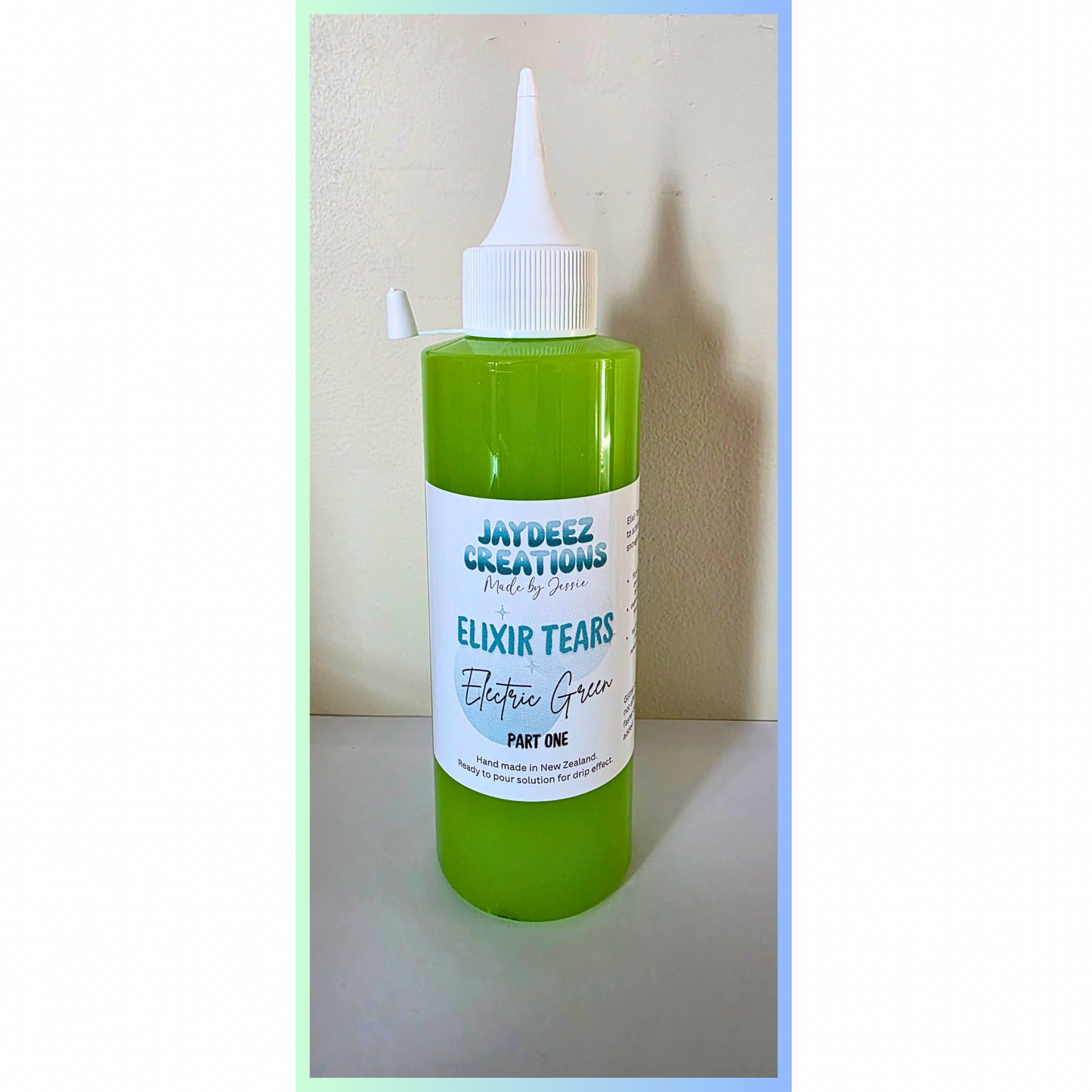 Elixir tears - electric green