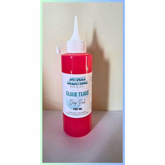 Elixir tears - deep pink