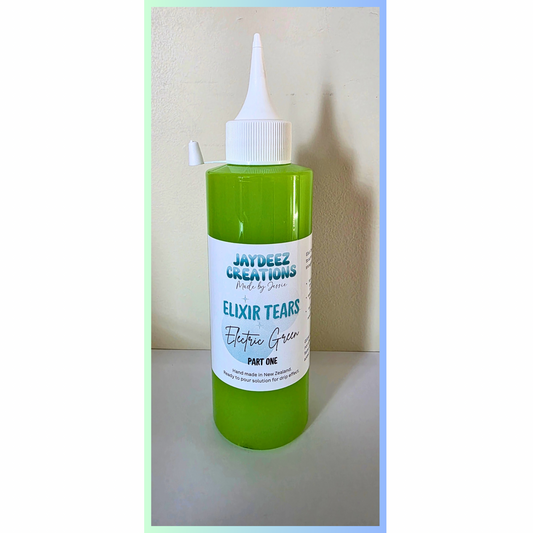 Elixir tears - electric green