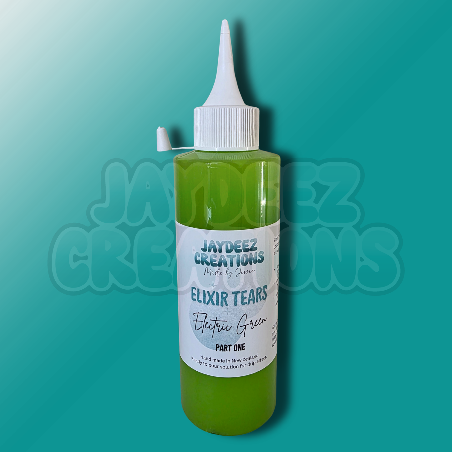 Elixir tears - electric green