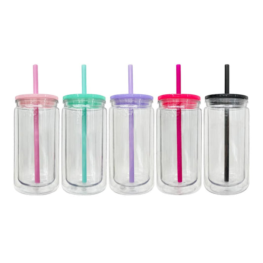 12oz double walled acrylic tumbler